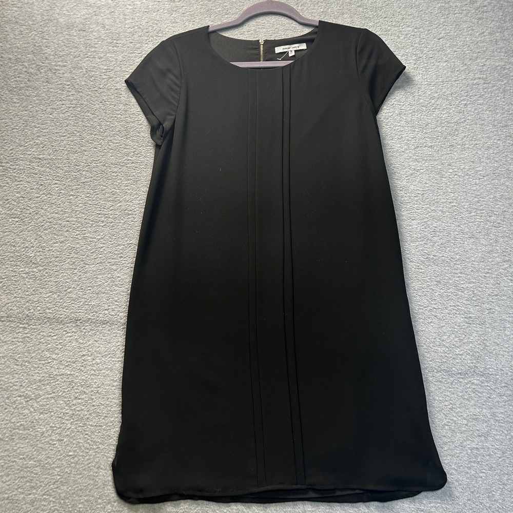 Naked Zebra Cocktail‎ Dress  Womens Small Black Minimalist Shift Chic Elegant